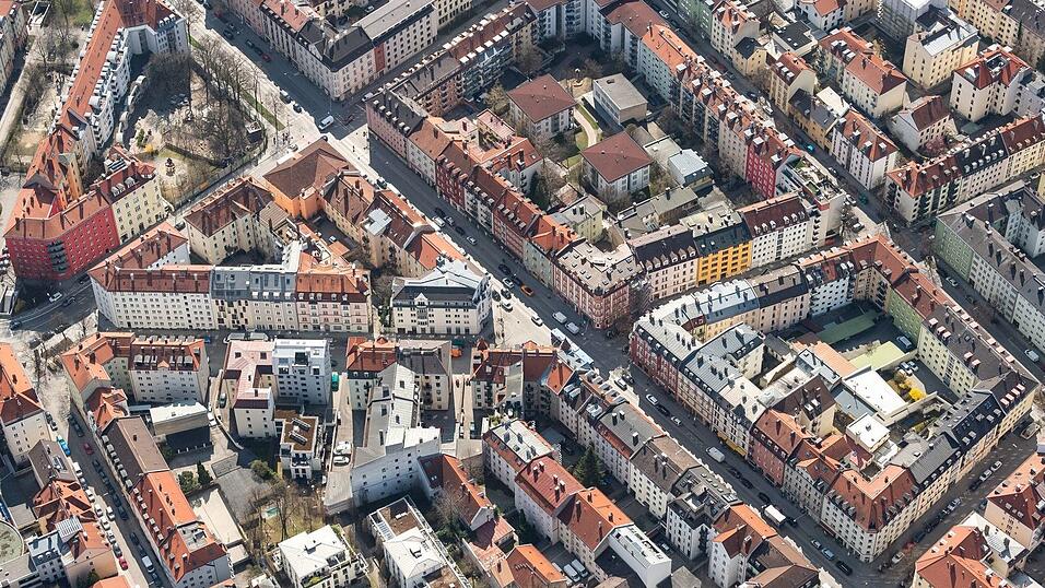 Innenstand von München: In der bayerischen Landeshauptstadt sind die Mieten in Deutschland am höchsten. (Archivbild)