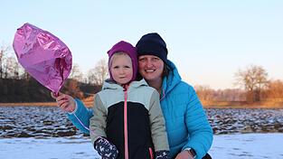 Maria Schandl mit Tochter Lisa aus Volkmannsdorf.