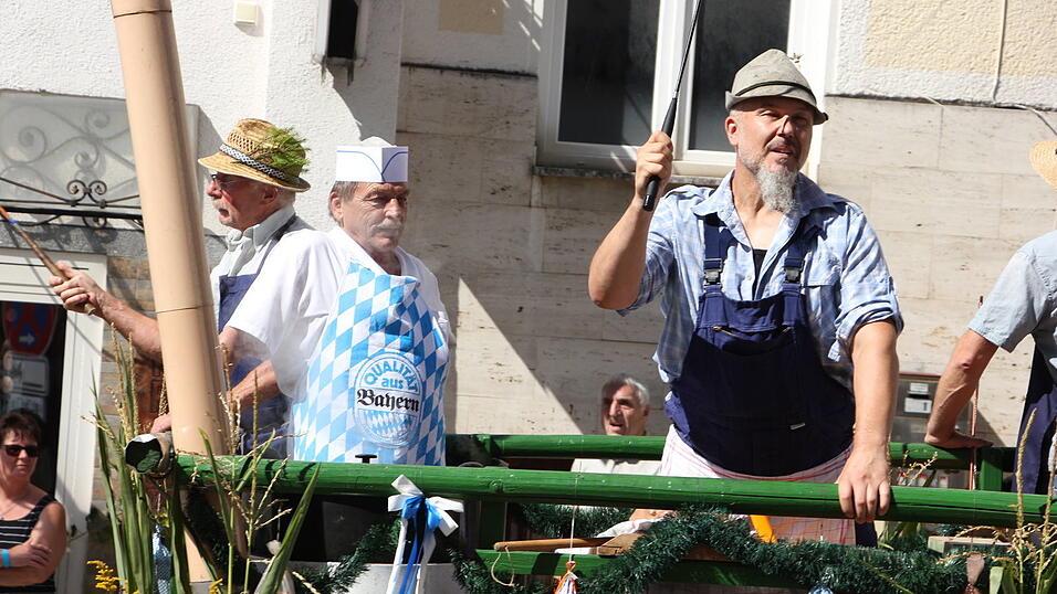 Der 35. Rosstag in Bad K&ouml;tzting. Bilder vom Festumzug &bdquo;Landwirtschaft und Handwerk von damals&ldquo;.
