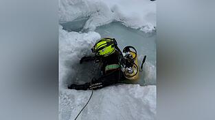 Auch die Suche von Tauchern brachte keinen Erfolg.