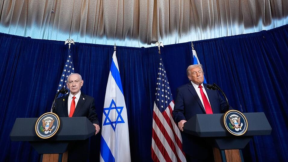 US-Präsident Trump und Israels Premier Netanjahu sehen den Iran weiter als Bedrohung. US-Präsident Trump und Israels Premier Netanjahu sehen den Iran weiter als Bedrohung.