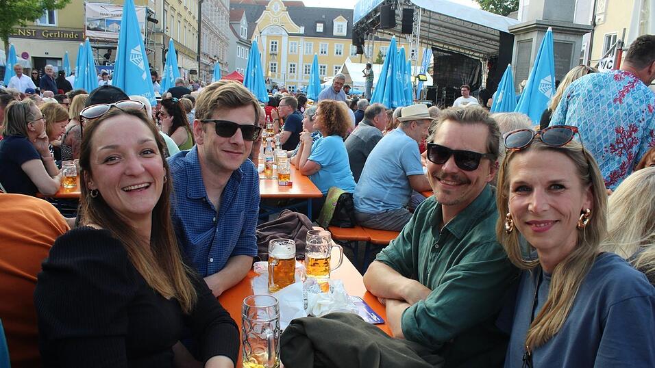 Das Bismarckplatzfest in Landshut war auch am Samstag gut besucht.