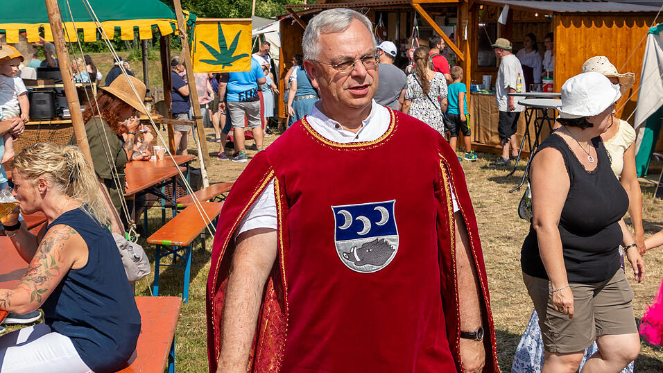 Am Samstag fand in Winzer das Burgfest statt.