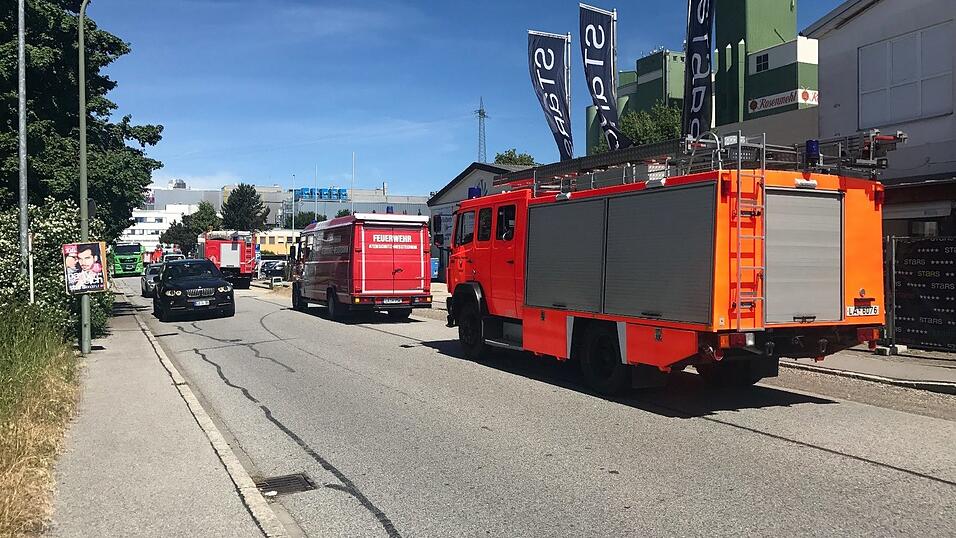 Im BMW-Werk in Ergolding ist am Freitagvormittag ein Brand ausgebrochen.