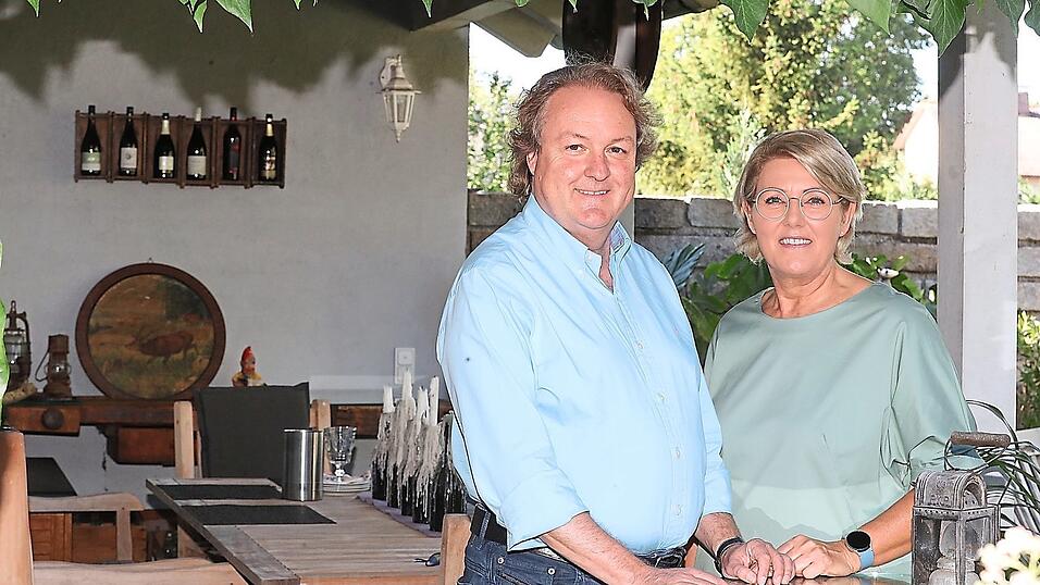 Helmut Radlmeier und Ehefrau Sabine leben bereits seit 1997 im Landshuter Osten: 'Auloh ist unsere Heimat', sagt der CSU-Landtagsabgeordnete.