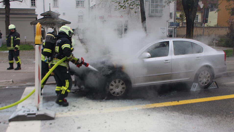 Die Einsatzkr&auml;fte konnten den Brand l&ouml;schen