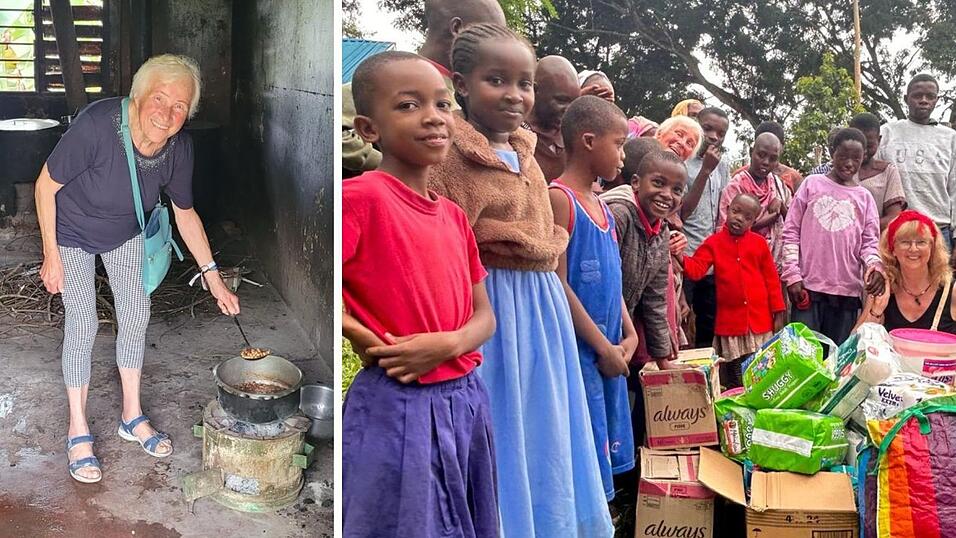Die Straubinger Petra Herrmann besuchte gemeinsam mit der Ukunda-Hilfe Viechtach ein Heim für Menschen mit geistigen Behinderungen in Makobe, Kenia. Die Straubinger Petra Herrmann besuchte gemeinsam mit der Ukunda-Hilfe Viechtach ein Heim für Menschen mit geistigen Behinderungen in Makobe, Kenia.