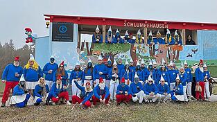 'Schlumpfhausen on Tour' war das Motto der Schierlinger Faschingsfreunde im vergangenen Fasching.