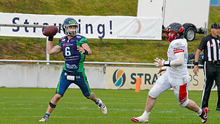 Quarterback Alexander Biebl könnte im Duell gegen die Allgäu Comets erneut die Offense der Spiders anführen. Quarterback Alexander Biebl könnte im Duell gegen die Allgäu Comets erneut die Offense der Spiders anführen.