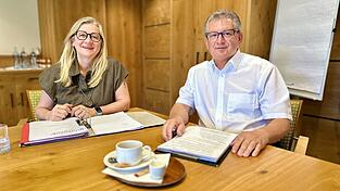 Haben ein interessante, zweitägiges Programm für die Gartenschau geschnürt: Manuela Heizler und Andreas Brunner.