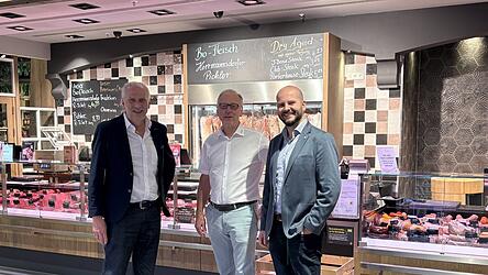 Kaufmänner mit großen Plänen (v. l.): Hans-Jürgen Honner, Stephan Stadler und Daniel Honner Kaufmänner mit großen Plänen (v. l.): Hans-Jürgen Honner, Stephan Stadler und Daniel Honner