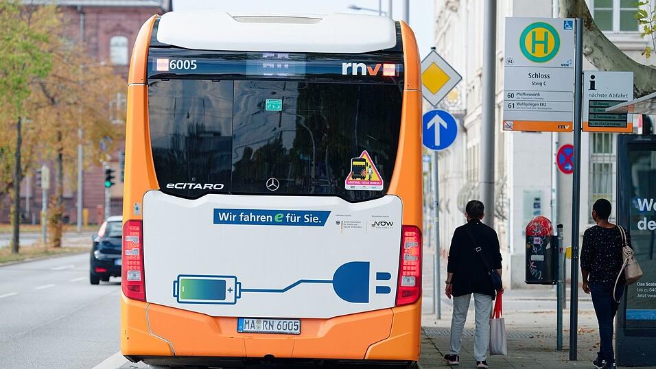 In Mannheim wurde zum Jahreswechsel 60,6 Prozent der Busflotte batterieelektrisch betrieben. (Archivbild) In Mannheim wurde zum Jahreswechsel 60,6 Prozent der Busflotte batterieelektrisch betrieben. (Archivbild)