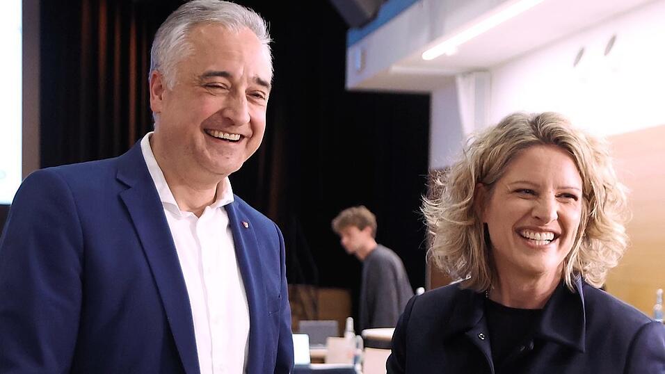 Thomas Burger (SPD) und Astrid Freudenstein (CSU)