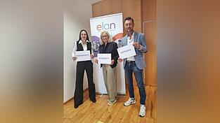Sabine Buchta (links), Elisabeth-Maria Bauer und Armin W&ouml;lfl freuen sich auf &bdquo;Elan&ldquo;, die neue Ehrenamtsakademie.