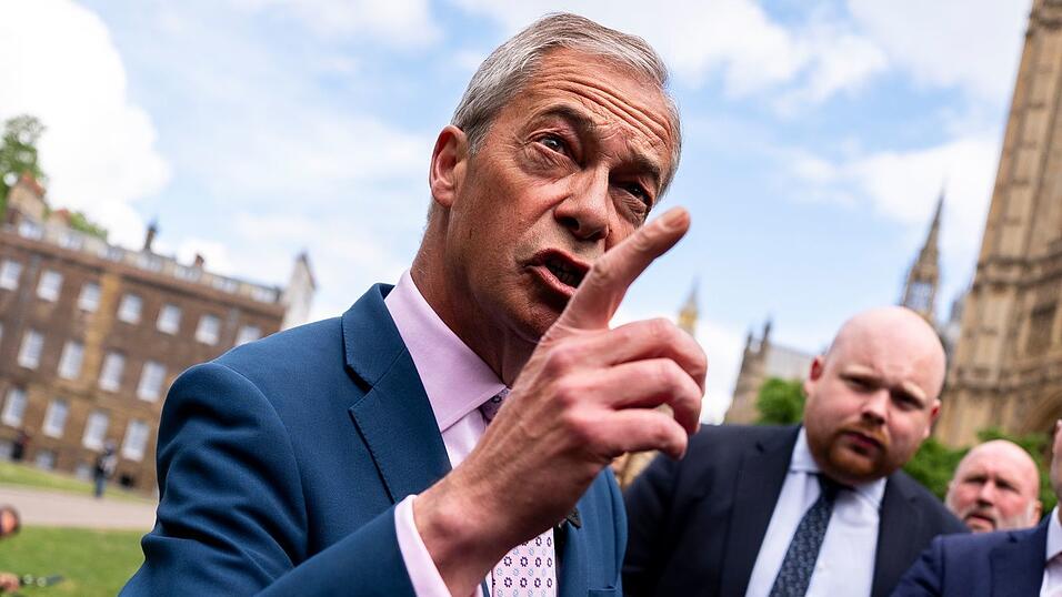 Brexit-Vorkämpfer Nigel Farage ist Profiteur der Labour-Krise. (Archivbild) Brexit-Vorkämpfer Nigel Farage ist Profiteur der Labour-Krise. (Archivbild)