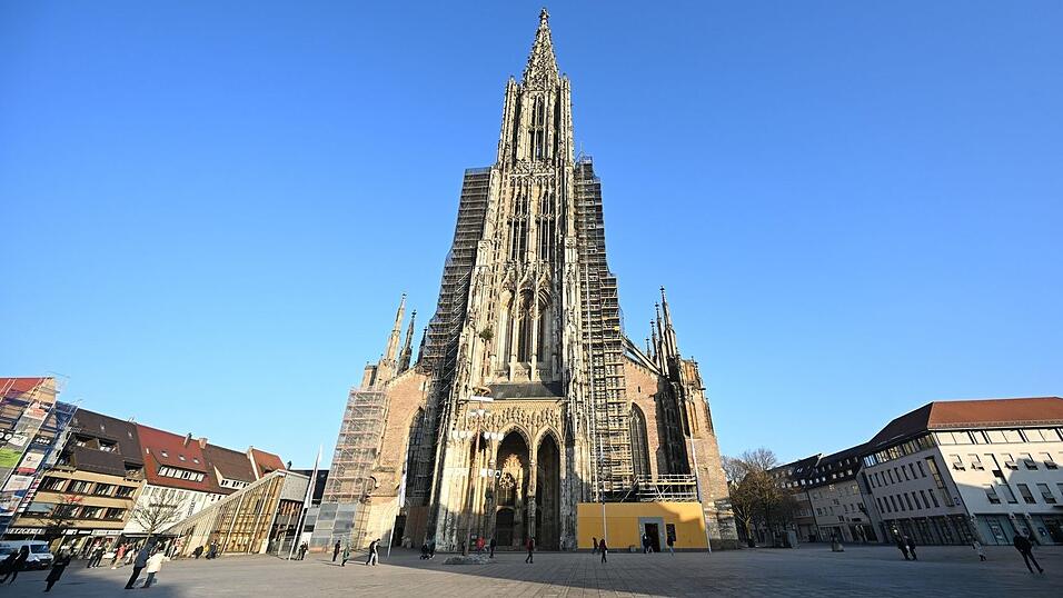 Im Ulmer M&uuml;nster wird es der Pfarrerin zufolge &laquo;nie w&auml;rmer als 18 Grad Celsius&raquo;. (Archivbild)