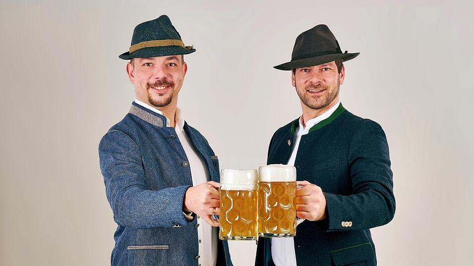 Wollen das Drachenstich-Volksfest retten: Markus Späth (links) und Michael Mühlbauer junior sind die Festwirt 2026. Wollen das Drachenstich-Volksfest retten: Markus Späth (links) und Michael Mühlbauer junior sind die Festwirt 2026.