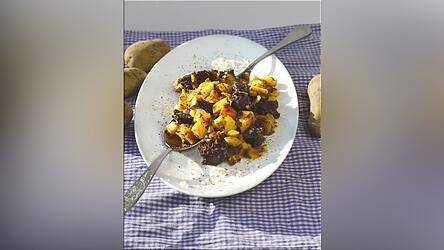 So sieht das fertige Gericht aus.