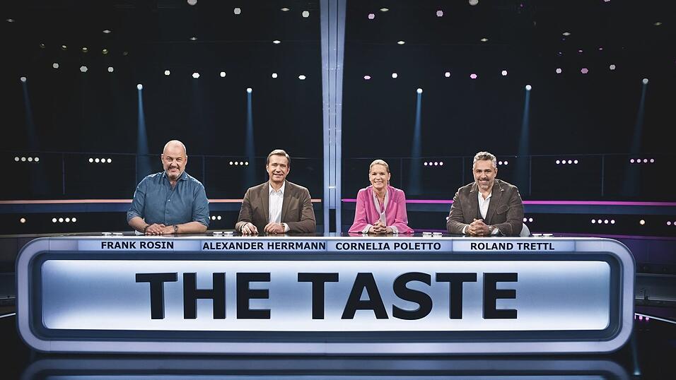 Die Jury: Frank Rosin, Alexander Herrmann, Cornelia Poletto und Roland Trettl. (von links)