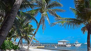 Ambergris Caye ist die größte Insel von Belize. Das Land an der Karibikküste Zentralamerikas ist für viele Urlauber aus Übersee noch weitgehend unbekannt.