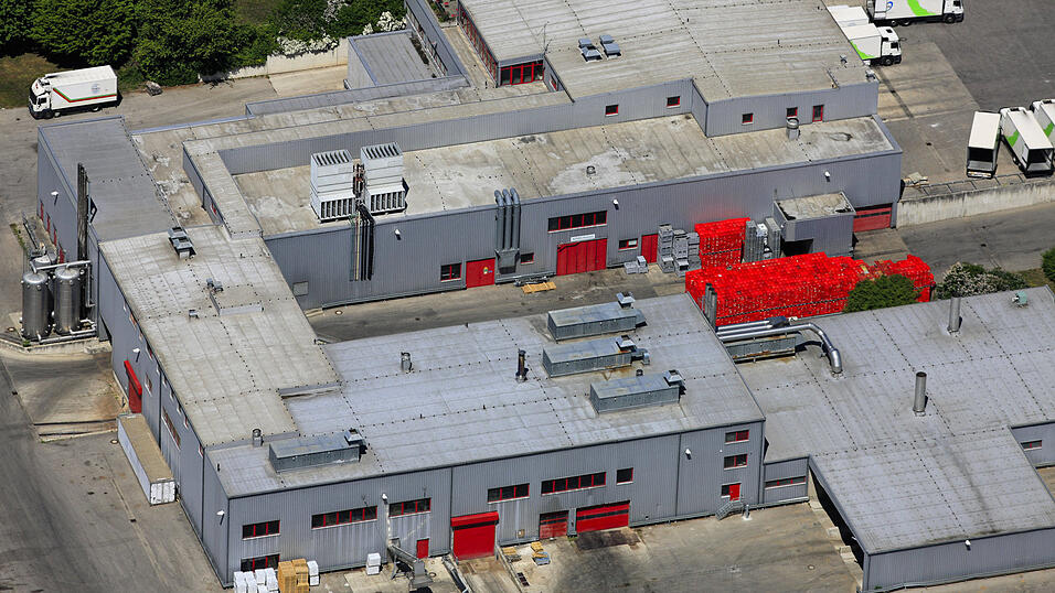 Luftbild vom Landshuter Schlachthof. Als die Aufnahme entstand, war Vion noch an Bord. Jetzt sieht es so aus, als h&auml;tte die Eg S&uuml;dbayern einen neuen Partner gefunden.