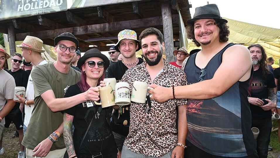 Jede Menge geboten war bereits zum Auftakt des Festival Holledau in Unterempfenbach.