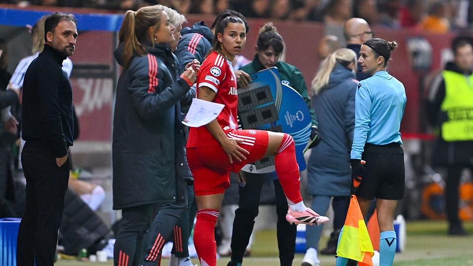 Zurück in der Champions League: Lena Oberdorf. Zurück in der Champions League: Lena Oberdorf.