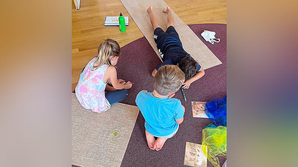 Die Kinder arbeiteten beim Schnuppertag als Team. Die Kinder arbeiteten beim Schnuppertag als Team.