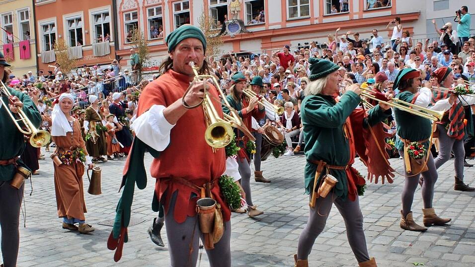 Der letzte Umzug der Landshuter Hochzeit 2017
