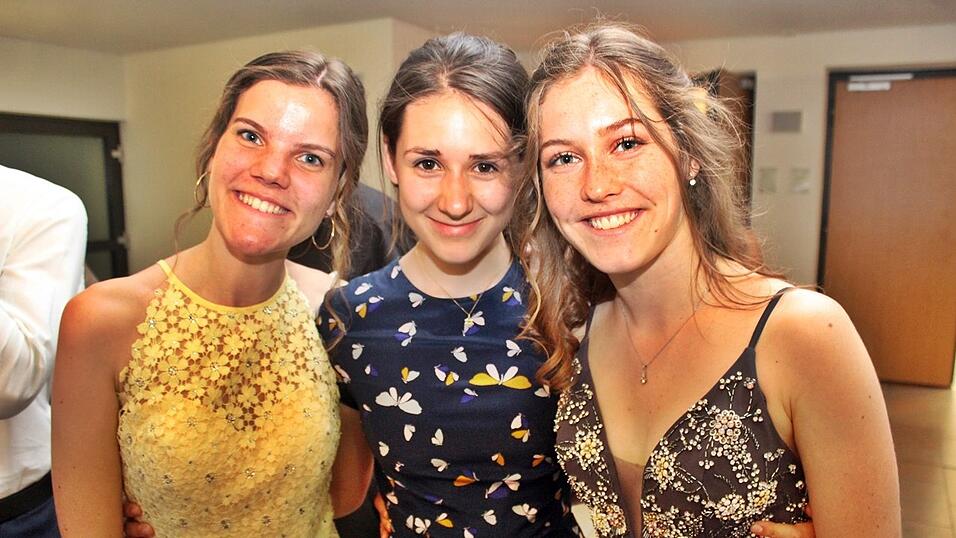 Beste Stimmung auf der Abifeier des Gymnasiums Seligenthal.