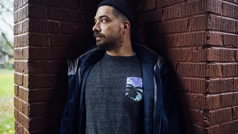US-Rapper Aesop Rock.