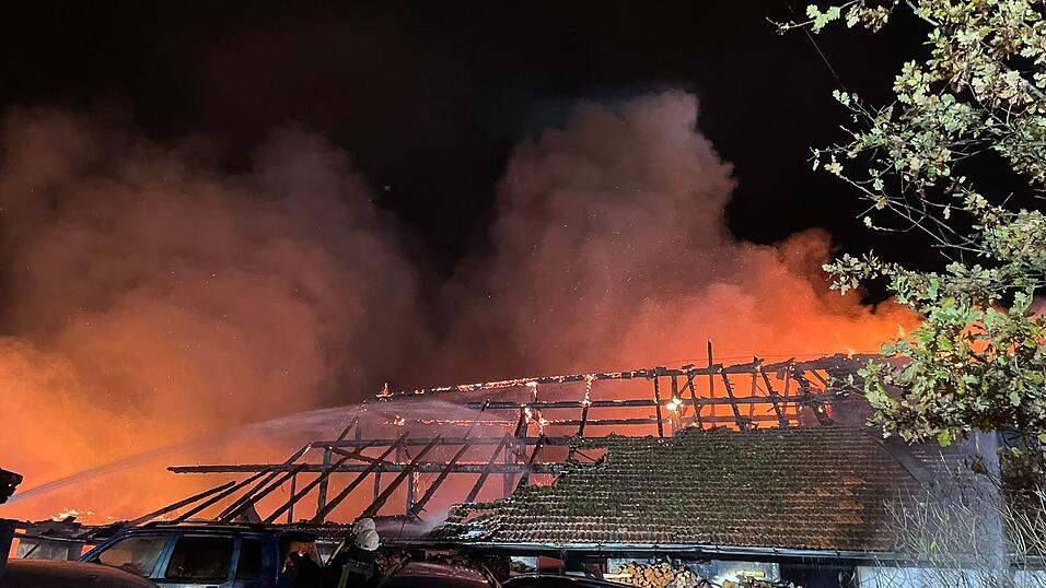 Mehrere Feuerwehren waren im Einsatz.&nbsp;