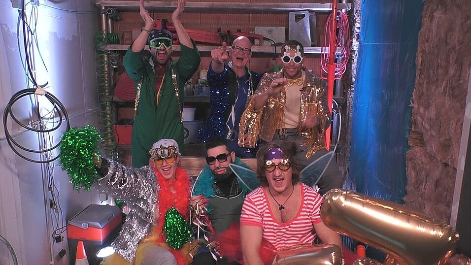 Sechs Promis standen im Finale der 13. Staffel «Promi Big Brother». (Foto Handout)