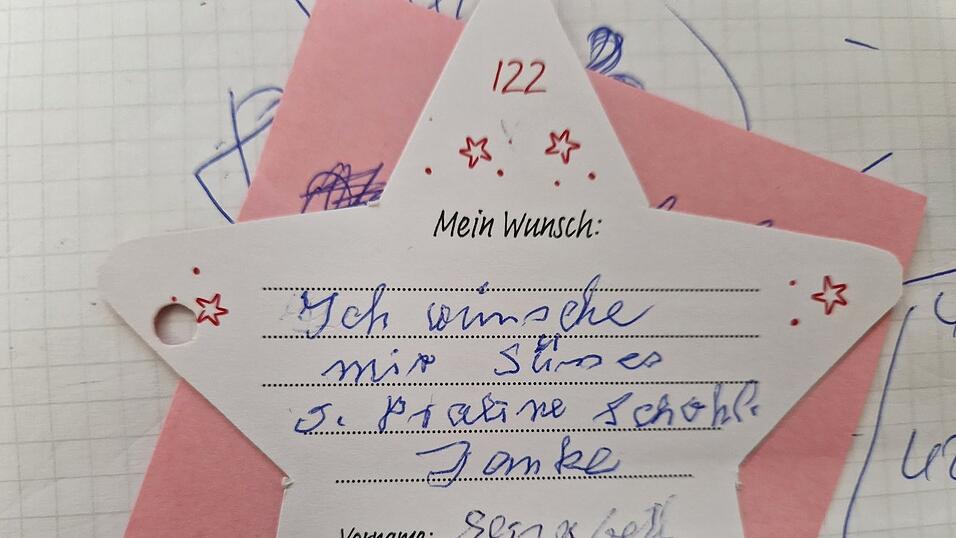 Bescheidener Wunsch: 'Ich wünsche mir Süßes'