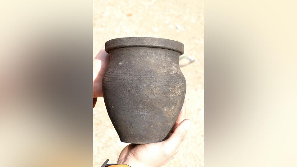 Aufregende Funde machten die Arch&auml;ologen am Kollerparkplatz. (Fotos: r&uuml;d)