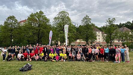 Rund 230 Sportler trainierten am Montag zusammen auf der Ringelstecherwiese.