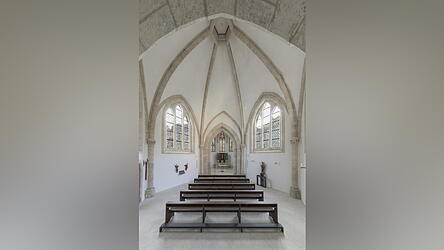 Die St. Katharinenspitalkirche.