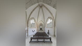 Die St. Katharinenspitalkirche. Die St. Katharinenspitalkirche.