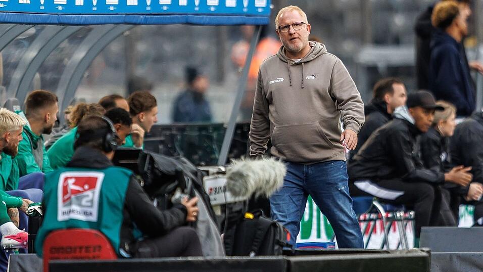 Trainer Heiko Vogel hofft auf einen Ausw&auml;rtssieg.  (Archivbild)