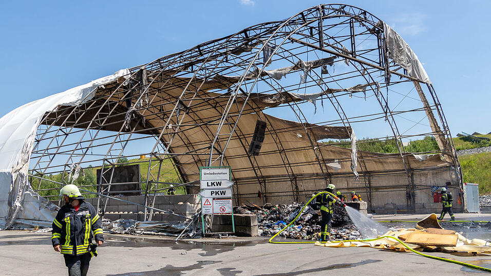 Auf dem ZAW in Außernzell ist es zu einem Brand gekommen.