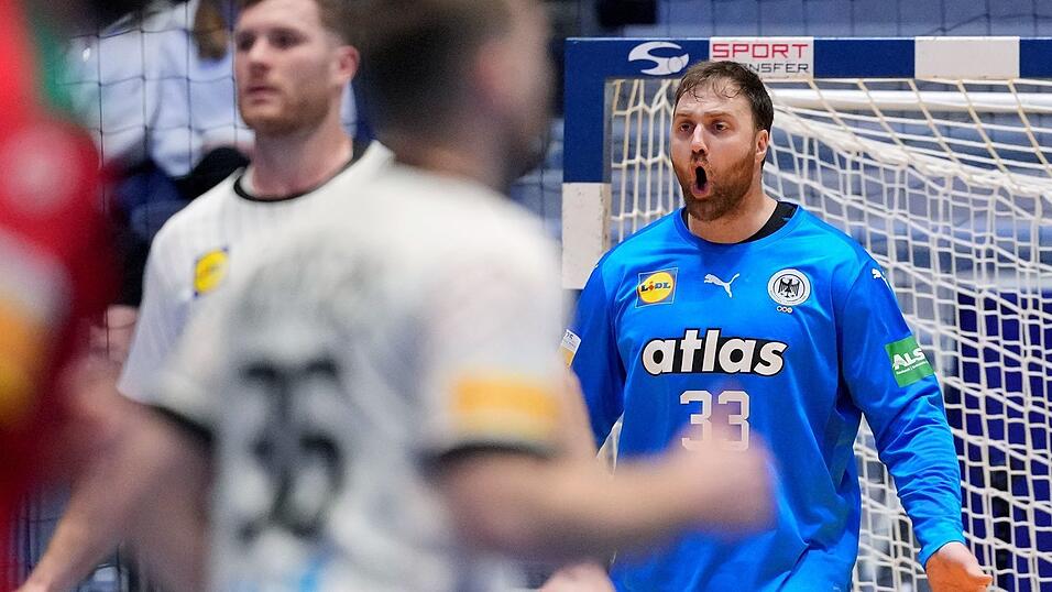 War unzufrieden mit der Abwehrleistung seiner Vorderleute: Torwart Andreas Wolff.