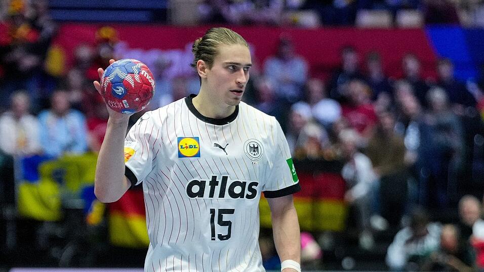 Juri Knorr steht den Handballern im WM-Viertelfinale gegen Portugal wohl zur Verfügung. Juri Knorr steht den Handballern im WM-Viertelfinale gegen Portugal wohl zur Verfügung.