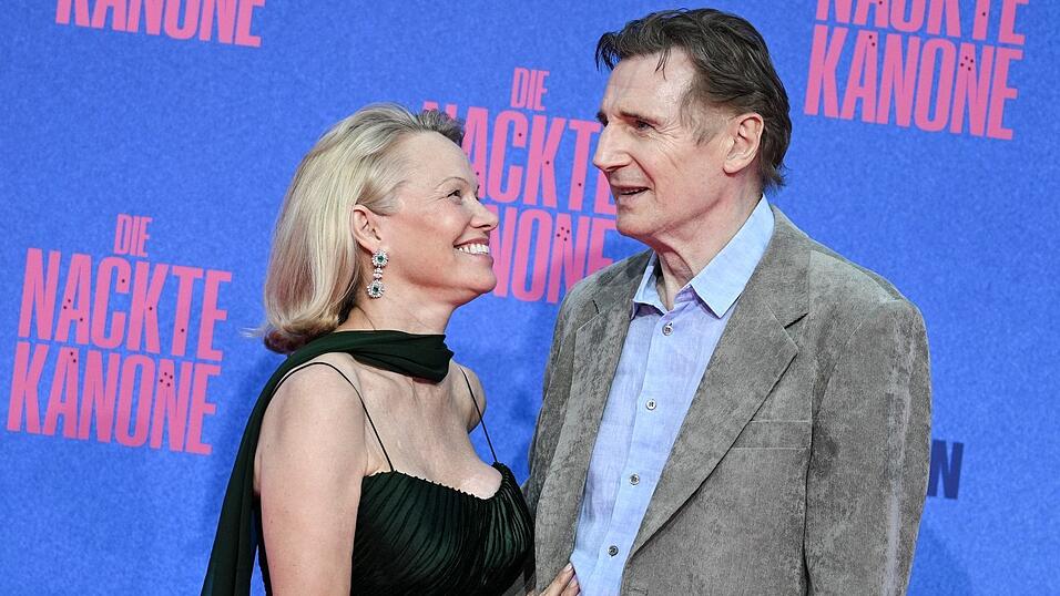 Pamela Anders und Liam Neeson bei Pressetermin für «Die nackte Kanone». (Archivbild) Pamela Anders und Liam Neeson bei Pressetermin für «Die nackte Kanone». (Archivbild)