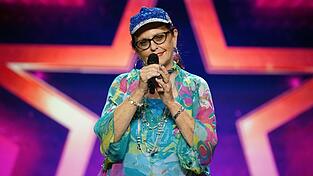 Uschi Bauer als Kandidatin bei der Show 'Das Supertalent'.