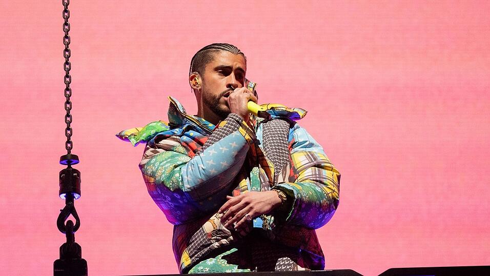 Bad Bunny beim Coachella 2023. Bad Bunny beim Coachella 2023.