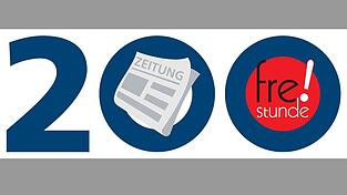 Die Freistunde-Zeitung feiert ihre 200. Ausgabe.