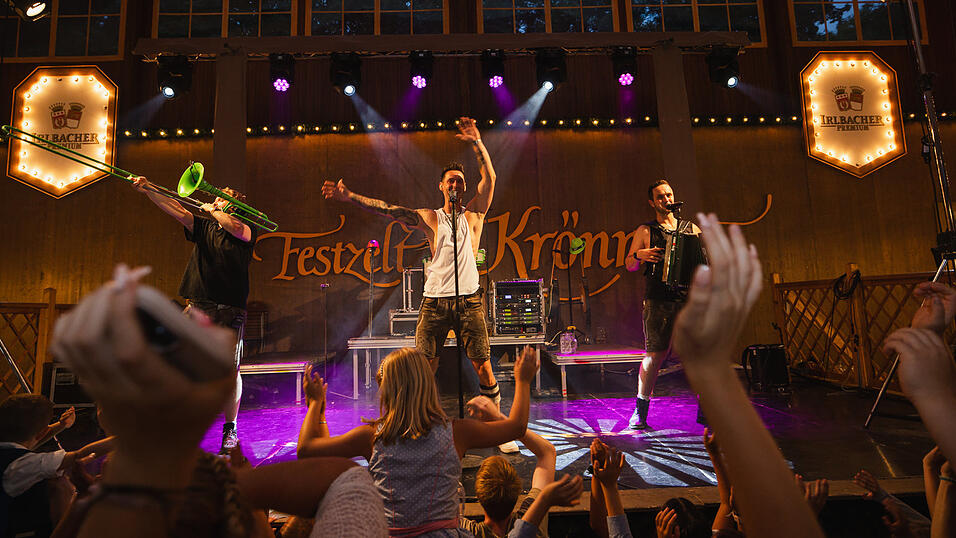 Die Partybilder vom Sonntag, 18. August, aus dem Festzelt Kr&ouml;nner.