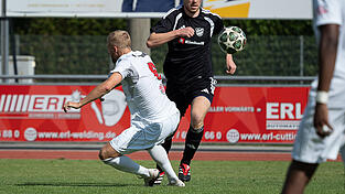 Der FSV Landau (in Schwarz) hat in dieser Saison erst sieben Gegentore kassiert. Der FSV Landau (in Schwarz) hat in dieser Saison erst sieben Gegentore kassiert.
