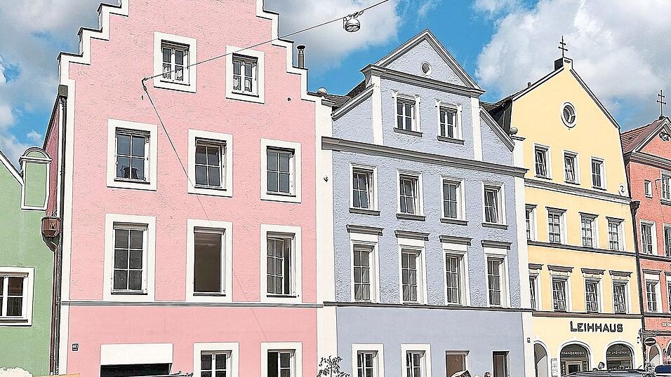 Das rote und das blaue Gebäude in der Neustadt werden die neue Heimat des Landshuter Netzwerks. Das rote und das blaue Gebäude in der Neustadt werden die neue Heimat des Landshuter Netzwerks.
