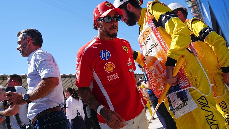 Der WM-Kampf für Lewis Hamilton - abgehakt. Der WM-Kampf für Lewis Hamilton - abgehakt.